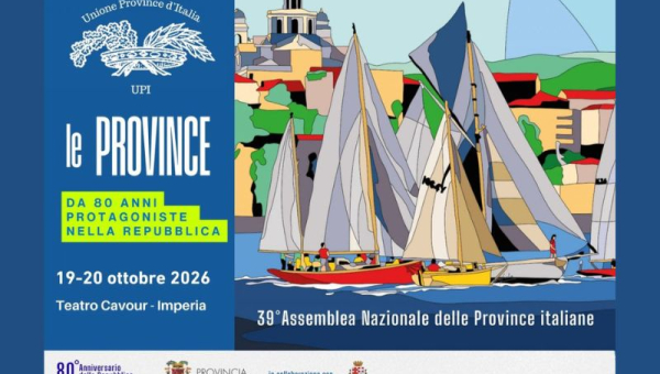 A Imperia la 39° Assemblea nazionale delle Province UPI: presente anche l'Unione Province del Veneto
